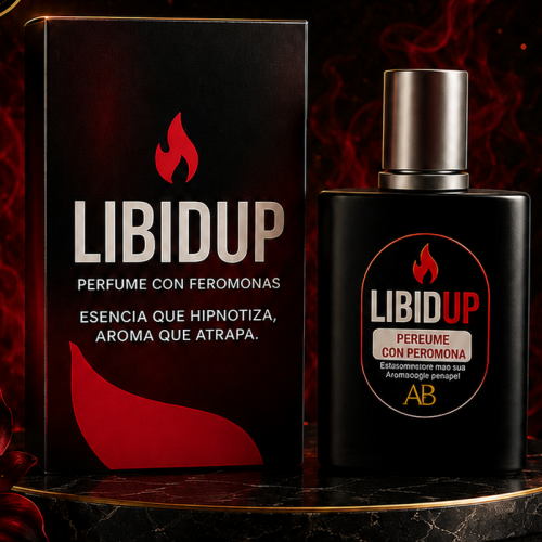 PERFUME VIRAL CON FEROMONAS LIBIDUP HOMBRE (30ML