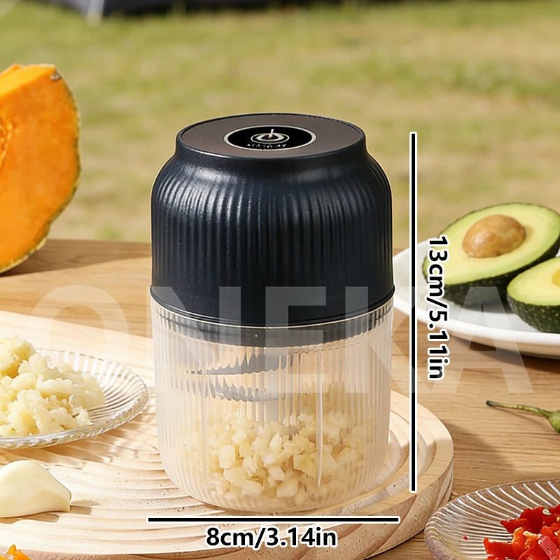 Mini Picadora Eléctrica Recargable USB-320 ml